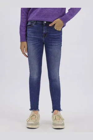 LTB Skinny jeans Blauw Meisjes Stretchdenim Effen