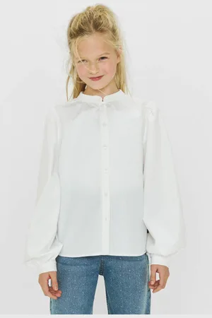 Me & My Monkey Longsleeve Meisjes Katoen Opstaande kraag Effen