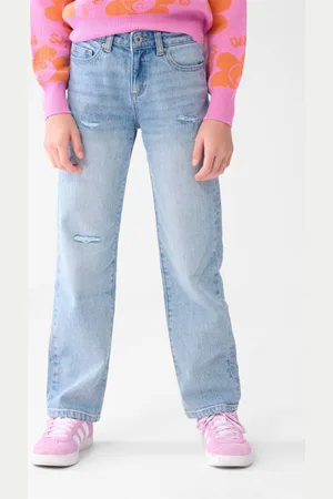 SHOEBY Straight regular waist regular fit jeans light blue denim