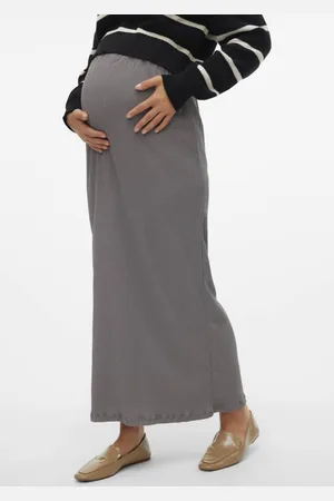 Mama;licious Maxi zwangerschapsrok Dames Polyester Effen