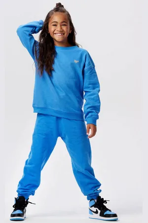 Noppies Kids broek Nandyal van katoen Effen