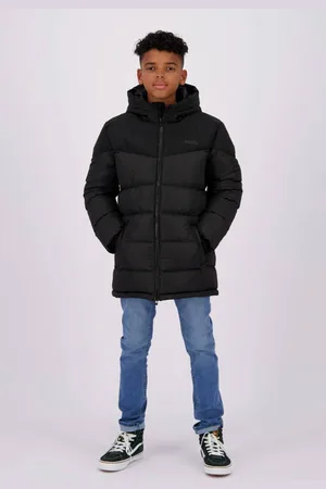 Raizzed Gewatteerde winterjas Tulun Jongens Polyester Capuchon Effen