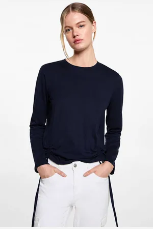 MANGO Straight regular waist Jeans Meisjes Effen