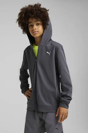 PUMA Vest Jongens/Meisjes Polyester Capuchon Effen