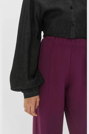 Me & My Monkey Wide leg broek Ruth Bruin Meisjes Viscose Effen