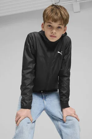 PUMA Jack Windbreaker Jas Jongens/Meisjes Polyester Capuchon Effen
