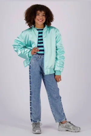 Vingino Jasje Taren Blauw Meisjes Polyester Ronde hals