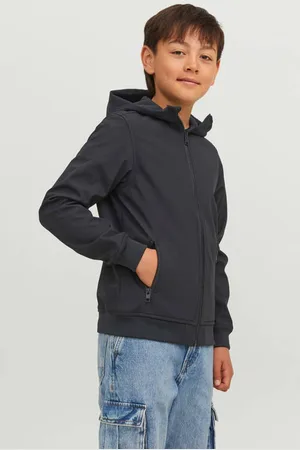 JACK & JONES JUNIOR softshell jas JJEBASIC SOFTSHELL Effen