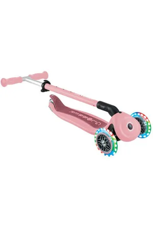 Globber Step Go Up Active Lights Pastel Pink 360