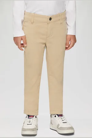 QS by s.Oliver Chino Broek Jongens Stretchkatoen Effen