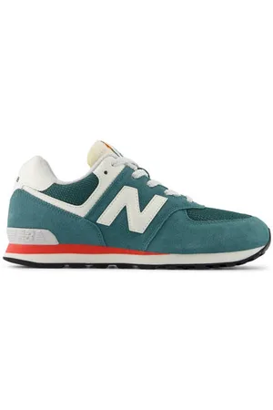 New Balance 574 sneakers Blauw Jongens/Meisjes Suede Meerkleurig