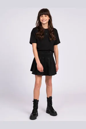 Nik & Nik Strokenrok Meisjes Polyester Effen