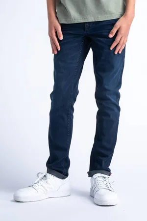 Petrol Industries Regular fit jeans Blauw Jongens Denim Effen