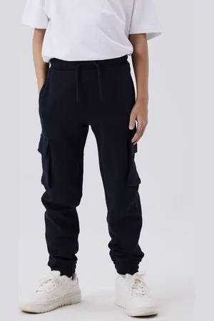 NAME IT KIDS cargobroek NKMOLLIE Jongens Sweat Effen