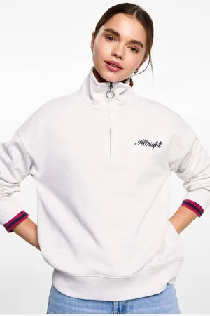 MANGO Sweater lichtgrijs Gemêleerd