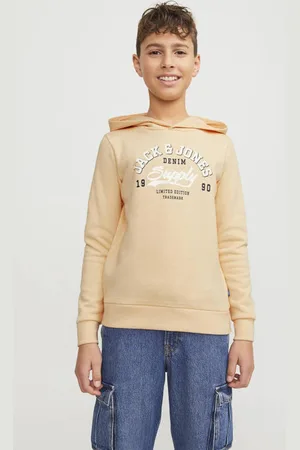 JACK & JONES JUNIOR hoodie met tekst Sweater Tekst