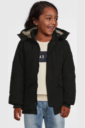 Koko Winterjas Jongens Polyester Capuchon Effen