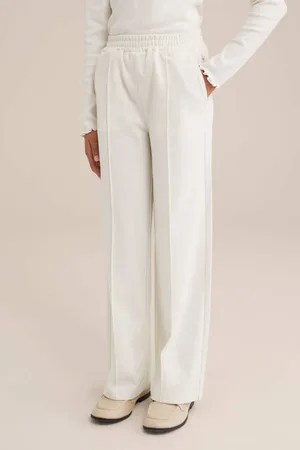 WE Fashion Straight casual broek Meisjes Polyester Effen