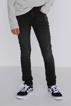 CoolCat Skinny Jeans Dexx Blauw Jongens Katoen Effen