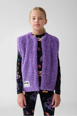 SHOEBY Gilet Meisjes Polyester Ronde hals Effen