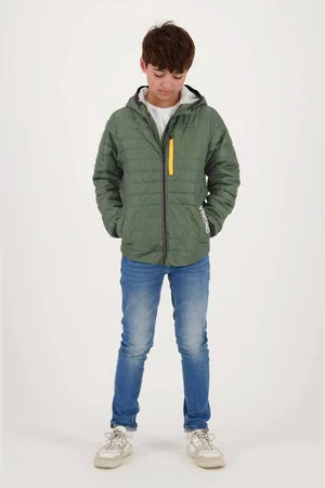 Vingino Gewatteerde zomerjas Tyriq Jongens Nylon Capuchon Effen