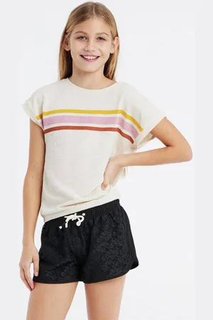 Protest Zwemshort PRTDIAN JR zwart Meisjes Polyester Effen