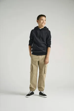 Only & Sons JUNIOR cargo broek zand Beige Jongens Stretchkatoen Effen