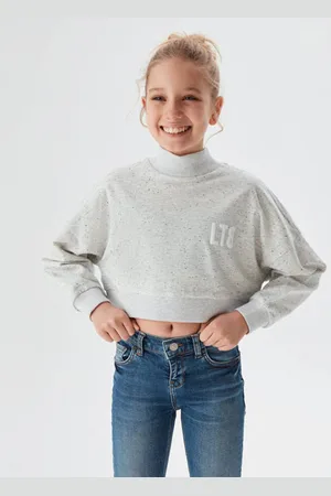 LTB Skinny fit jeans ISABELLA G Blauw Meisjes Denim Effen