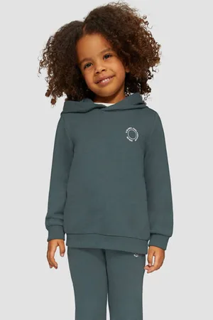 QS by s.Oliver Hoodie Trui Blauw Jongens Katoen Capuchon Effen