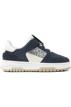 Nubikk Basket Court Jr suède sneakers Meisjes Suede Meerkleurig