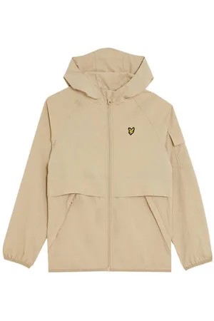 Lyle & Scott Zomerjas Jongens Nylon Capuchon Effen