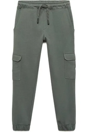 MANGO Cargo broek Jongens Sweat Effen