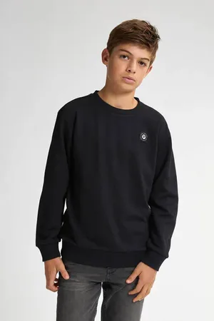 Petrol Industries Sweater Jongens Katoen Ronde hals Effen