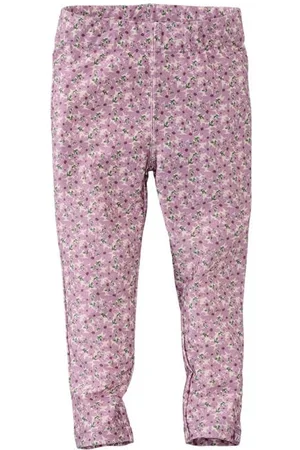 Z8 Mini legging Neta Paars Meisjes Nylon Bloemen