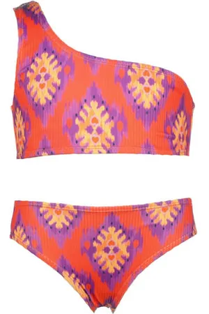 Vingino One shoulder bikini Zova Meisjes Polyester All over print