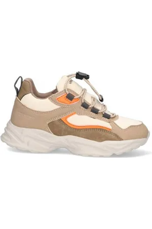 Vingino Chunky sneakers Bruin Jongens Imitatieleer Meerkleurig