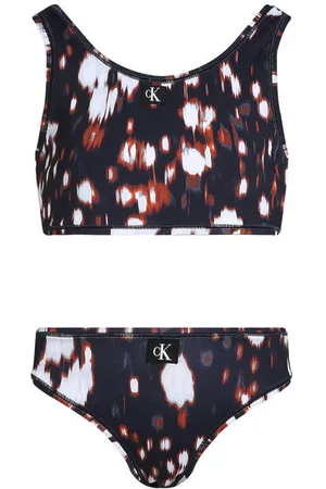 Calvin Klein Crop bikini Meisjes Polyamide All over print