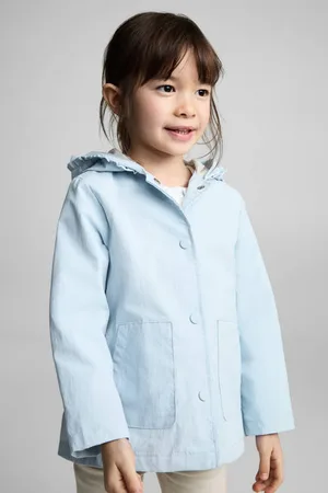 MANGO Zomerjas Jongens/Meisjes Polyamide Capuchon Effen