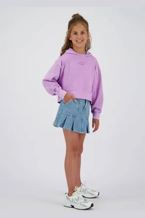 Vingino Hoodie paars Sweater Effen