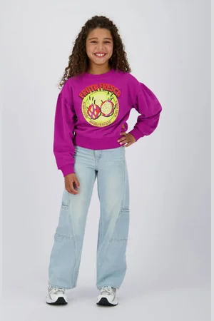 Vingino Sweater roze Printopdruk