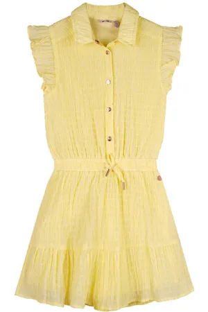 NoNo Zomerjurk Meisjes Polyester Klassieke kraag Effen