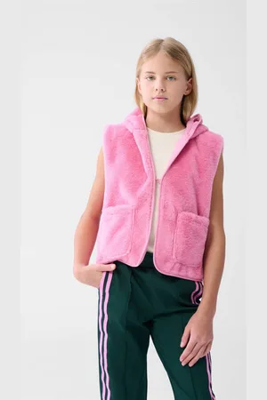 SHOEBY Gilet Meisjes Polyester Ronde hals Effen