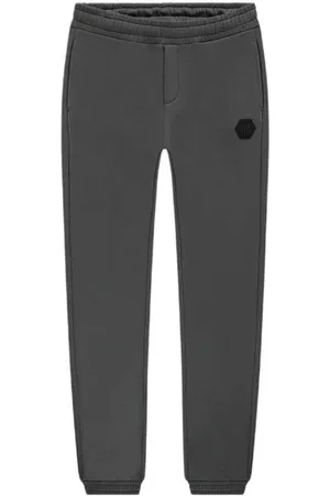 Nik & Nik Joggingbroek Grijs Jongens Katoen Effen