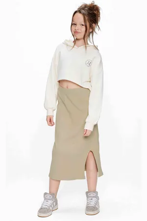Retour Hoodie Sweater Meisjes Katoen Capuchon Backprint