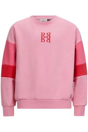 Retour Sweater roze Meisjes Katoen Ronde hals Meerkleurig