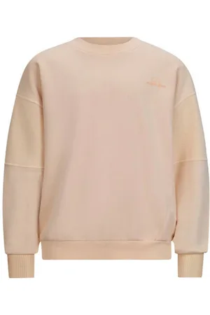 Retour Sweater roze Meisjes Katoen Ronde hals Backprint