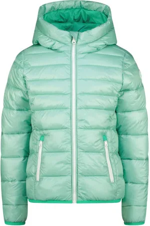Vingino Gewatteerde jas mintgroen Meisjes Nylon Capuchon Effen