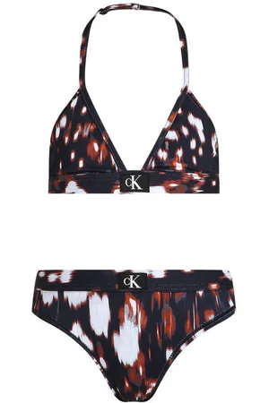 Calvin Klein Triangel bikini Meisjes Polyamide All over print