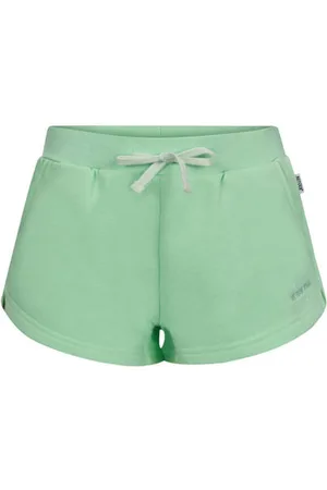 Retour Regular sweatshort groen Korte broek Meisjes Katoen Effen
