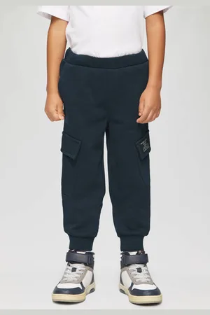 QS by s.Oliver Cargo broek Blauw Jongens Sweat Effen